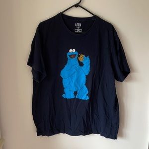 Uniqlo Cookie Monster T-shirt